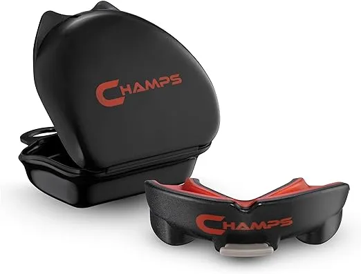 Champs Breathable Mouthguard for Boxing, Jiu Jitsu, MMA, Muay Thai, Sports, and ...