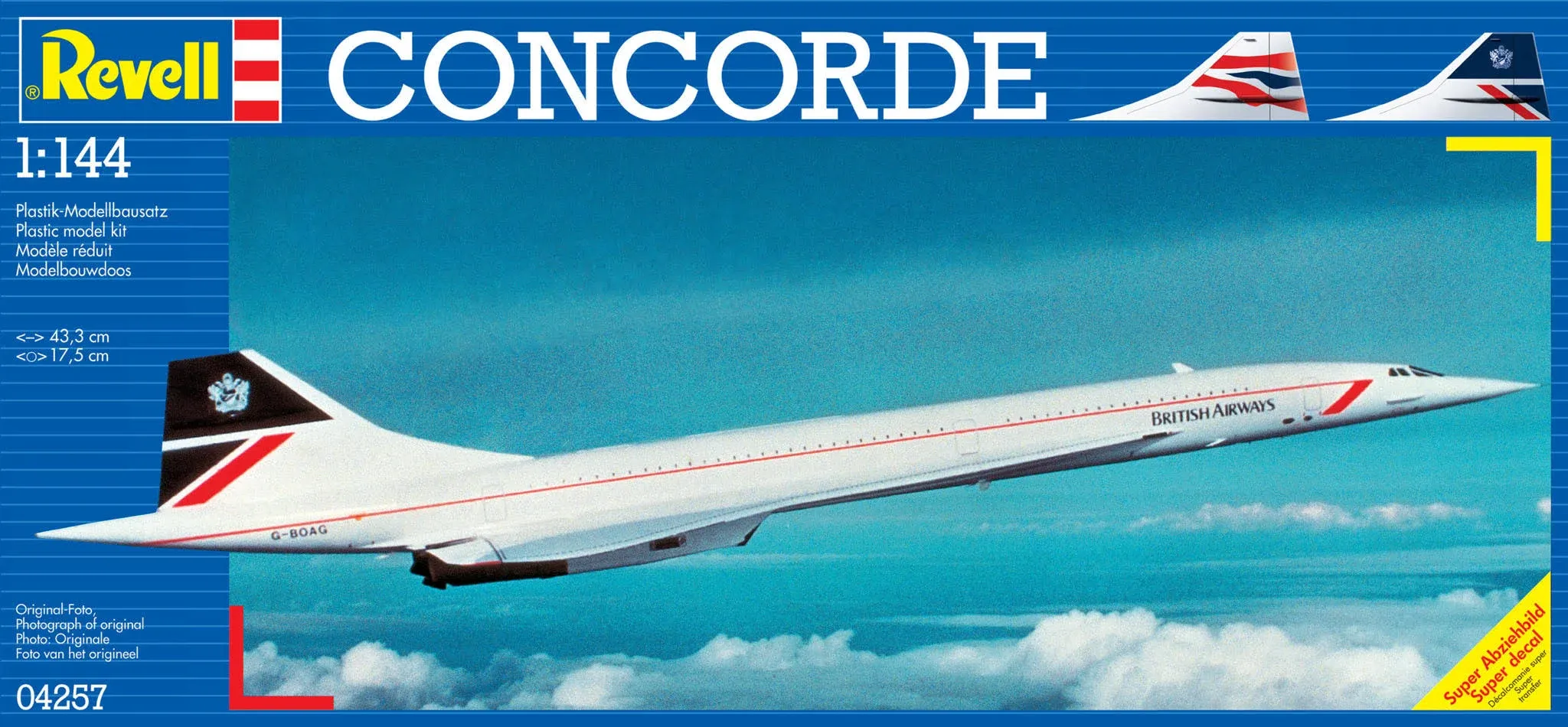 Revell Germany Revell 04257 Concorde Airliner Model Kit