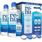 Bausch + Lomb Renu Multi-purpose Solution - 2 X 16 Oz Bottles + 2 Fl Oz Bottle