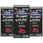 Pedialyte AdvancedCare Plus Electrolyte Powder, with 33% More Electrolytes and PreActiv Prebiotics, Berry Frost, Electrolyte Drink Powder Packets,