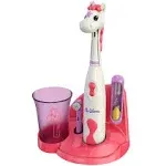 BRUSHEEZ Sparkle the Unicorn Kid&#039;s Electric Toothbrush Set