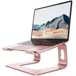 Nulaxy Laptop Stand, Ergonomic Aluminum Laptop Computer Stand, Detachable Laptop Riser Notebook Holder Stand Compatible with MacBook Air Pro, Dell