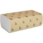 Boardwalk Multifold Paper Towels, White, 9 x 9 9/20, 250 Towels/Pack, 16 Packs/Carton -BWK6200