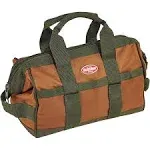 Bucket Boss GATEMOUTH 12 Brown Polyester 12-in Zippered Tool Bag Lowes.com