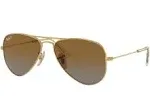 Ray-Ban Kids Sunglasses RJ9506S 223/71 Gold Aviator Frames Gray Lenses 50-13-120