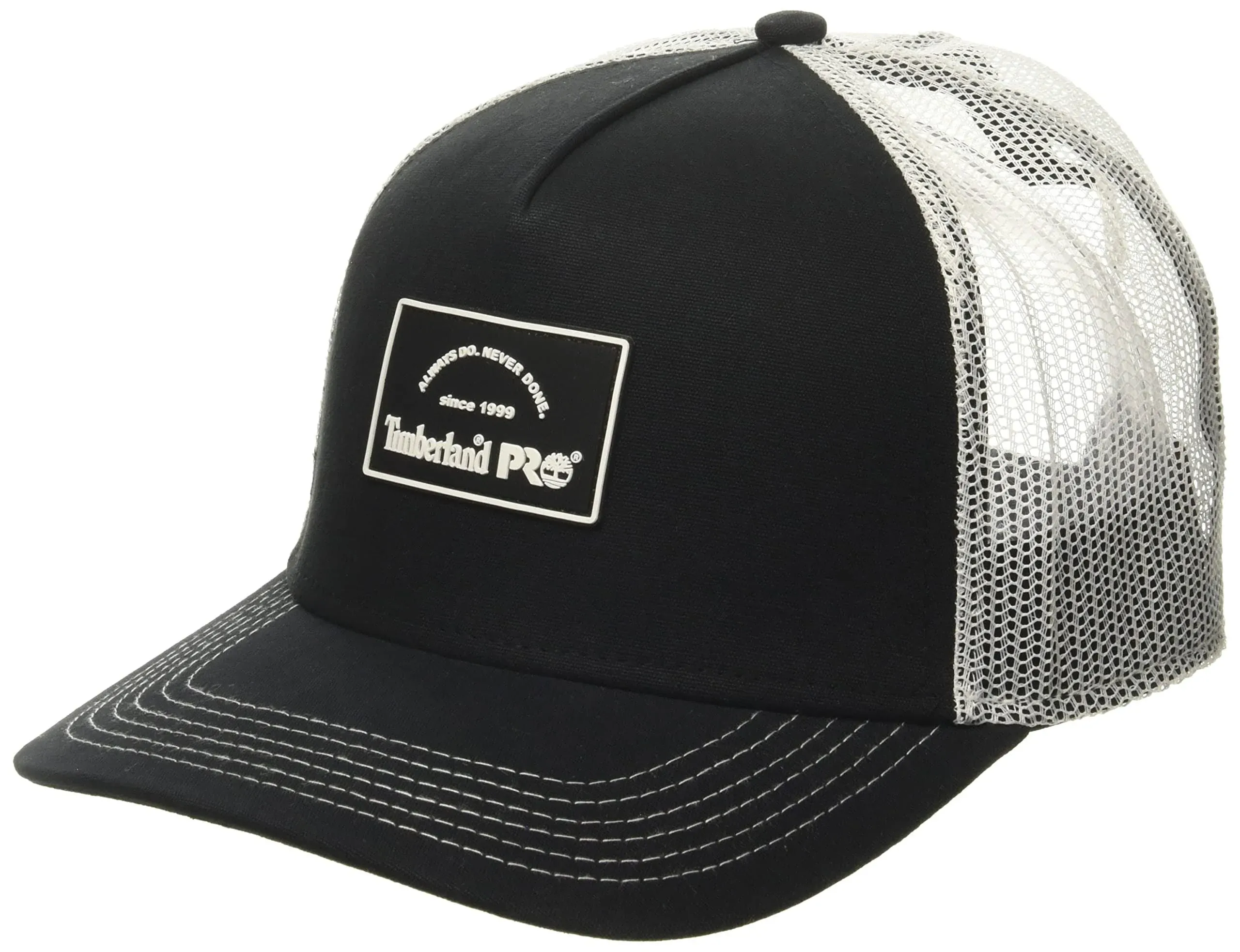 Timberland Unisex A.D.N.D. Dark Logo Mid Profile Trucker Cap