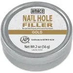 Amaco Nail Hole and Corner Filler - 2 oz, Gold 21427P