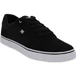 DC Men's Anvil Shoes Black/White/Black / 10