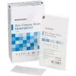 McKesson Skin Closure Strip 1/4 x 1-1/2 Reinforced Strip White, 6/PK, 50 PK/BX 