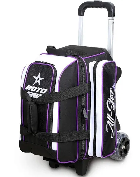 Roto Grip 2 Ball Roller Bowling Bag All Star Edition- Purple