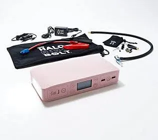 HALO Bolt Air +, Portable Vehicle Jump Starter with Air Compressor, Power Ban...