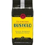 Bustelo Supreme Coffee, Whole Bean, Espresso Style, 16 oz