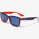 Ray-Ban Junior New Wayfarer RJ9052S-70624L Sunglasses Transparent Blue