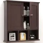 Medicine Cabinets,Bathroom Wall Cabinet with 2 Door,Over The Toilet St