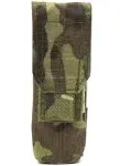 T3 Flashlight Pouch, MOLLE-Compatible Flashlight Holster with Belt Mount, Molle Belt Accessories, Tactical Flashlight Holder, Multicam