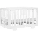 Babyletto Yuzu 8 in 1 Convertible Crib with All Stages Conversion Kits - White