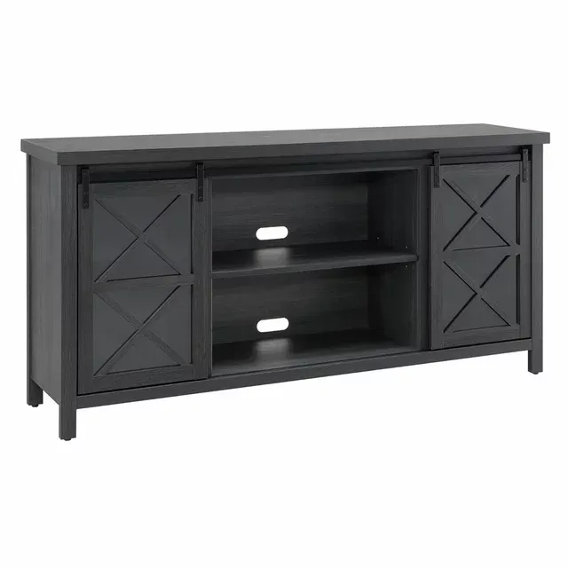 Clementine TV Stand - Charcoal Gray - 68"