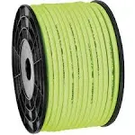 Flexzilla Pro Air Hose, Bulk Plastic Spool, 1/4 in. x 250 ft, Heavy Duty, Lightweight, Hybrid, ZillaGreen - HFZ14250YW