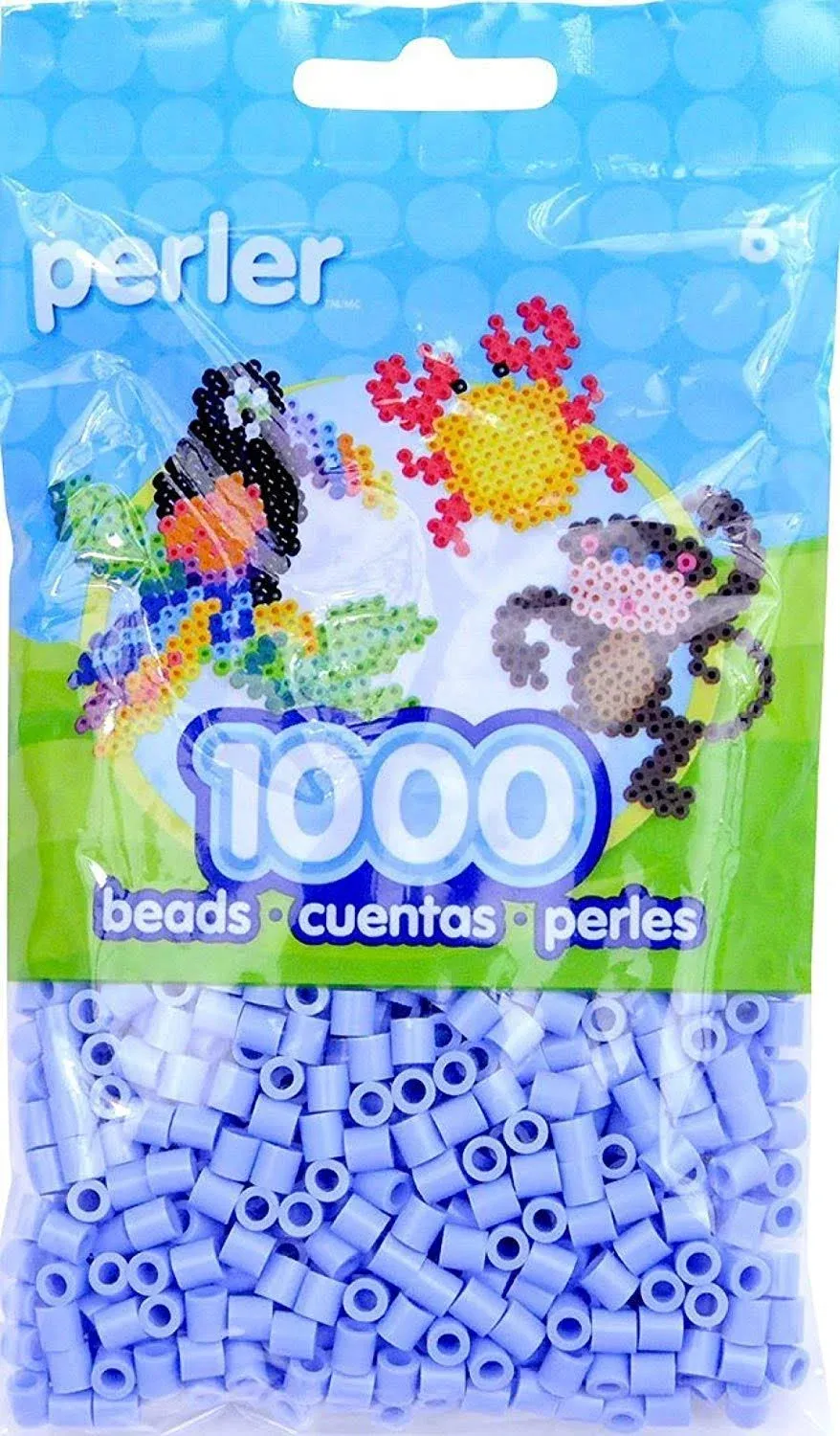 Perler Beads 1,000/Pkg - Blueberry Creme