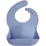 Silicone Baby Bib (Powder Blue)