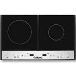 Cuisinart ICT-60 Double Induction Cooktop, Black