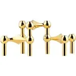 Stoff Nagel Candle Holder, Solid Brass, Set of 3