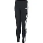 Adidas Girls' Girls 7-16 Long Tights - Black - XL Plus