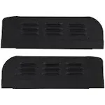 OMAC Window Air Vent for Ram Promaster 2015 to 2023, Caravan Rain Deflector, Side Window Rain Guards, 2 Pcs, Black