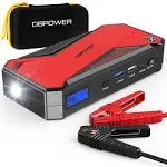 Portable Car Jump Starter by DBPOWER DJS50 600A 18000mAh 15V Battery Jumper