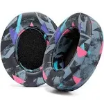 WC Wicked Cushions Replacement Ear Pads for Beats Studio 2 & 3 (B0501, B0500) Wired & Wireless | Does NOT Fit Beats Solo | Softer PU Leather, Enhanced Foam & Stronger Adhesive | 90's Black