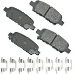 Akebono-ACT905A Ultra-Premium Ceramic Rear Disc Brake Pads GREY