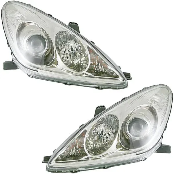 Headlight Set Left &amp; Right Halogen For 2004-2006 Lexus ES330 LX2502125 LX2503125