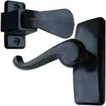 Painted Black Storm Door Lever Handle Set