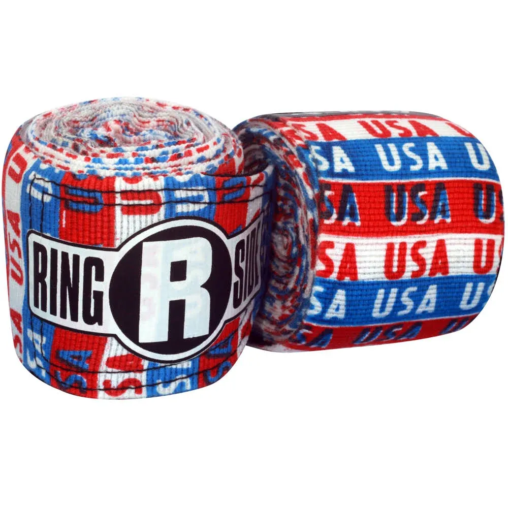 New Ringside Apex Kick Boxing MMA Handwraps Hand Wrap Wraps 180 - American USA