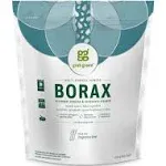 Grab Green Borax Natural Laundry Detergent Booster and Household Multipurpose Cleaning Powder, 4 lbs, Superior Cleaning Power, Plant and Mineral Based