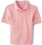 Little Boys Short Sleeve Polo Shirt Cute Summer Tee Uniform Tops