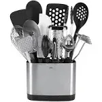 OXO Good Grips 15-Piece Everyday Kitchen Utensil Set, Silver