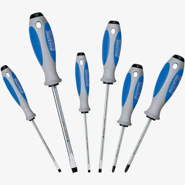 Witte 653831 Maxxpro Slotted and Phillips Screwdriver Set, 6 Piece