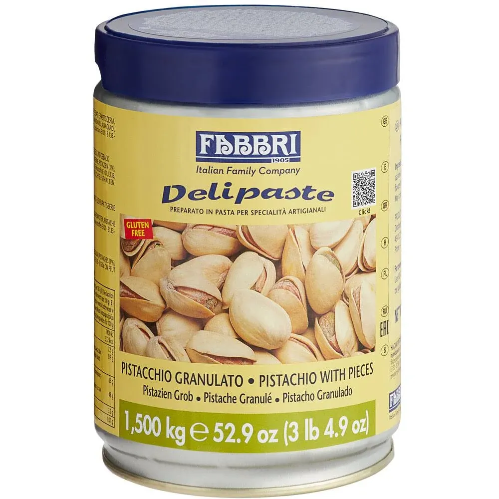 Fabbri Pistachio with Pieces Delipaste/Compound