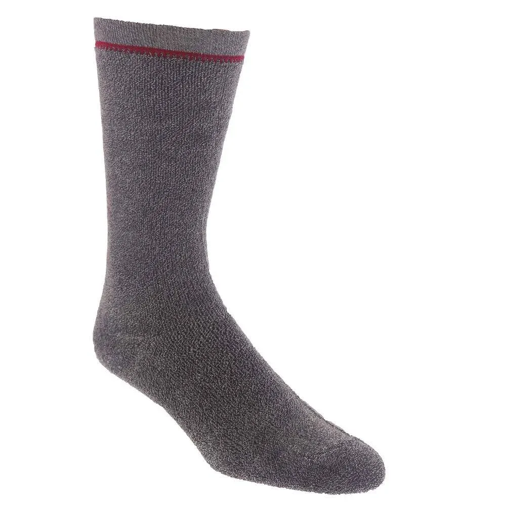 NWT UGG Mens Kyro Cozy Crew Sock Marled Grey - MSRP $20