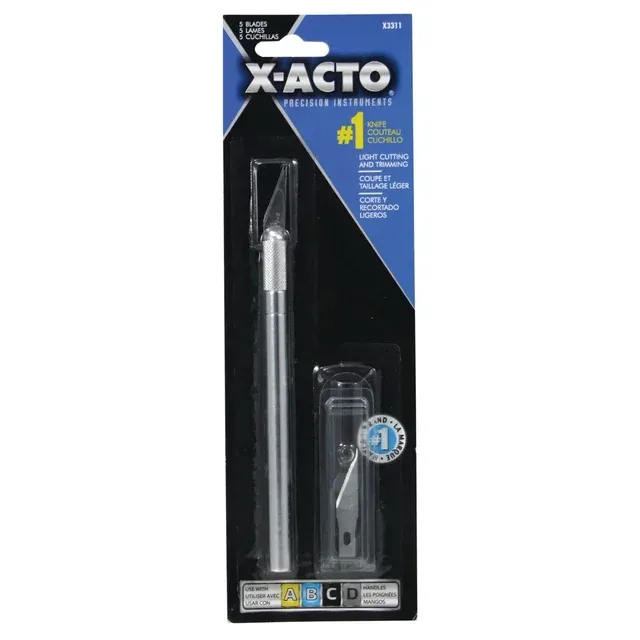 X-Acto #1 Knife with 5 Blades