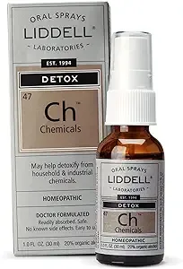 Liddell Homeopathic Chemical Detox Spray, 1 Fluid Ounce