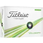 Titleist Velocity Matte Orange Golf Balls