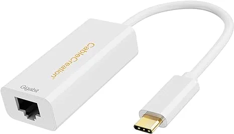 CableCreation USB-C(Type C 3.1) to RJ45 Gigabit Ethernet LAN Network Adapter, for