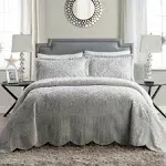 VCNY Home Westland Quilted Plush Bedspread Set