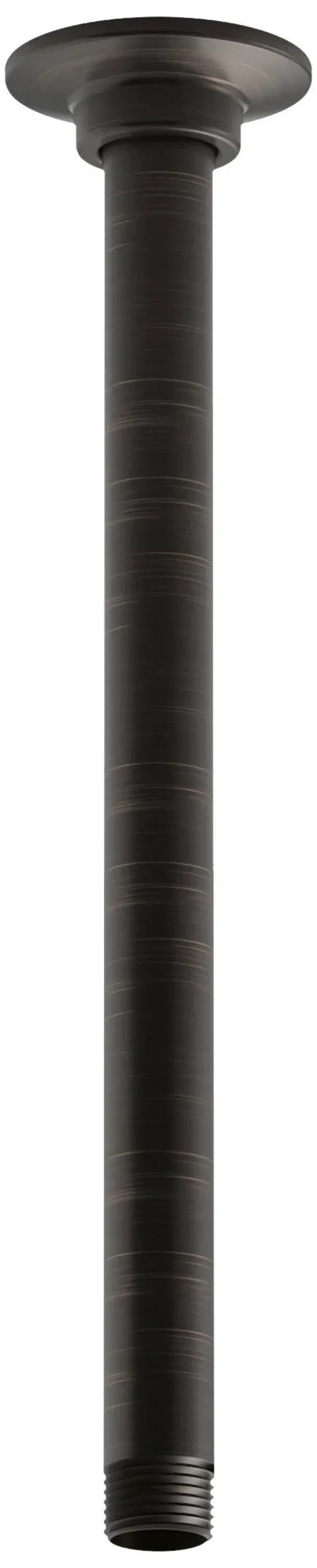 Kohler K-7392-2BZ 12-Inch Ceiling Mount Shower Arm, Oil Rubbed Bronze