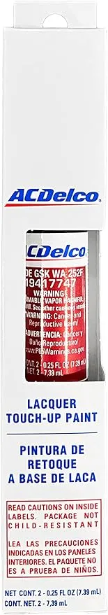 ACDelco GM Original Equipment 19417747 Cayenne Red & Cherry Red (WA252F) Four-In-One Touch-Up Paint - .5 oz Pen