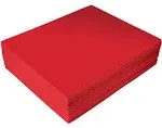 Better Office Products Red EVA Foam Sheets, 30 Pack, 2mm Thick, 9 x 12 Inch, Red Color, for Arts and Crafts, 30 Sheets Bulk Pack