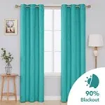 Deconovo Blackout Curtains Living Room Long