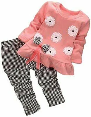 Adorable Cute Toddler Baby Girl Clothing 2pcs Outfits